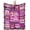 Purple, variant on Retirement Gift Idea - Retirement Themed Throw Blanket for Women