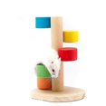thumbnail image 1 of Hámster de madera natural para mascotas, 1 of 3