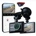 thumbnail image 1 of Danhjin Dash Cam 4K Clear Dash Cam Front And Rear Dash Camera for Cars With Wifi SensorLoop RecordingParking MonitoringMotion DetectionHd Night VisionReverses, 1 of 9