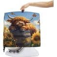 thumbnail image 4 of Kitchen Aid Stand Mixer Covers Highland Cow Sunflower Kitchen Appliance Dust Covers Protective Compatible with 6-8 Quart Kitchen Aid Stand Mixer, 4 of 7