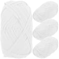 thumbnail image 1 of Shisuyan Fils Tressés pour Artisanat Crochet Blanc 4 Rouleaux 6.3x2.4 Po, 1 of 9