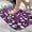 White-1040, variant on Ultra Soft Absorbent Bath Mat 20x31.5 Inch Fluid Smoke Aurora Art Style, Leopard Animal Print