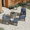 blue, variant on Vicluke 5 Pieces Patio Set Outdoor Furniture Sets Modern Chair Conversation Sets with Ottoman & Coffee Table for Yard and Bistro,Blue