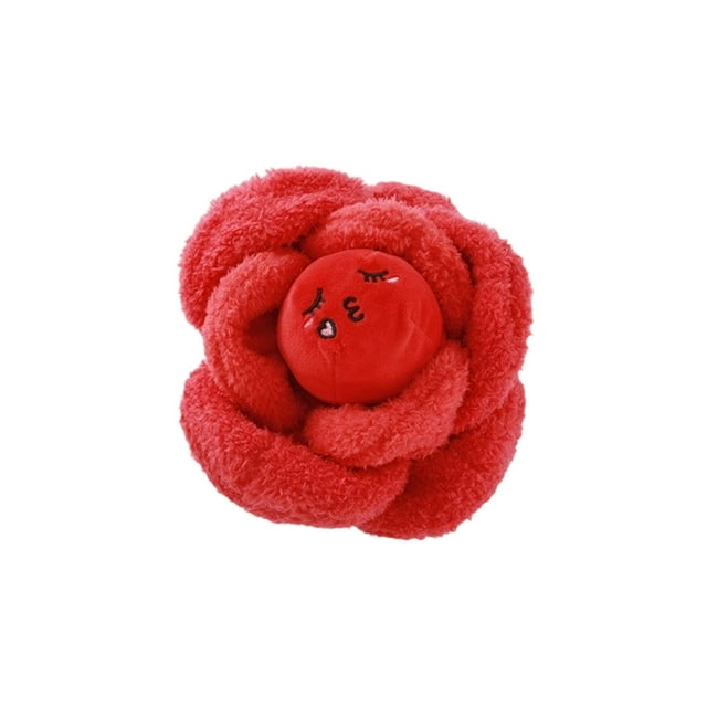 TIELUTT Durable Dog Chew Toys Interactive Dispenser Flower Shape Pet Teething Toy for Puppies Small Medium Outdoor Dog for Dogs Dog Rope Dog Large Breed Aggressive Chewers Trusty Pup Silent Squeak