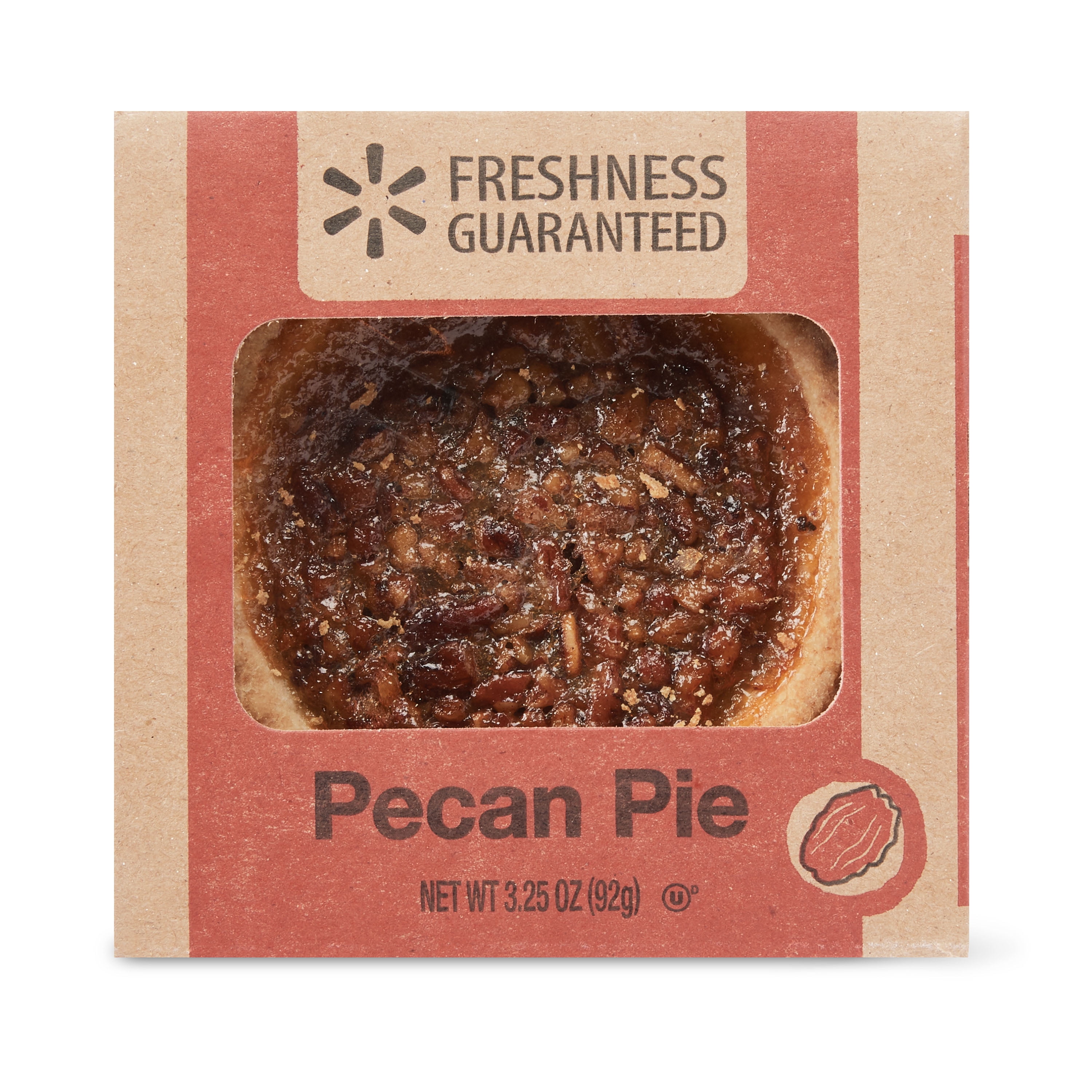Freshness Guaranteed 4 Inch Mini Pecan Pie Walmart Com