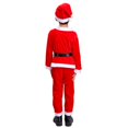 thumbnail image 3 of Bonito disfraz de Navidad de 3 piezas, traje de Papá Noel, disfraces masculinos, ropa para niños, conjunto, 3 of 5