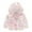 Pink, variant on Zwiiyzr Baby Windbreaker Jacket Toddler Kids Boys Girls Windproof Jacket Trendy Cute Cartoon Flowers Rabbit Pattern Hooded Coat Rain Coat Baby Clothes Pink