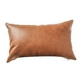 thumbnail image 6 of Product Category Pillow Pillow Cushion and Throw Pillow - Leather Effect Sofa Cushion 30x50cm Solid Leather UpholsterySoft and Durable, 6 of 7