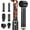 Black 5 in 1, variant on 5 in 1 Hair Dryer Brush Hot Air Curling Brush Negative Ion Air Styler,Multi Function Blow Dryer Brush with Curling Wand, Straightening Brush, and Volumizing Hot Air Brush for All Hair Types