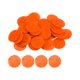 thumbnail image 1 of 100uds Círculos de Fieltro Unique Bargains Naranja 25mm 1', 1 of 5