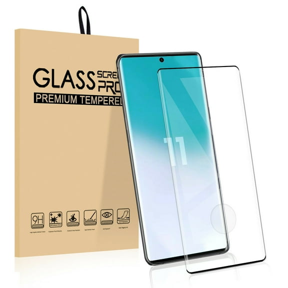 FIEWESEY Screen Protector [Anti-Scratch][Case Friendly] 9H Hardness 3D Full Coverage for Samsung Galaxy S20 Ultra 6.9 inch (1-Pack)