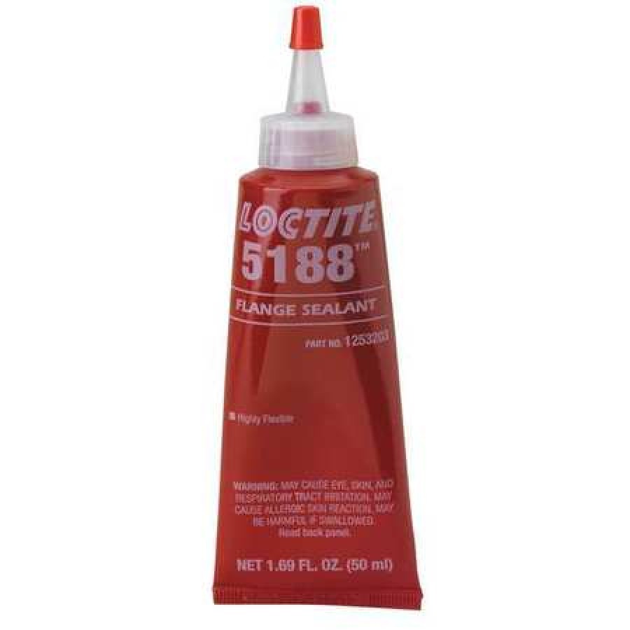 LOCTITE 1253203 Gasket Sealant,Anaerobic,50ml,Red