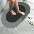 thumbnail image 1 of Alfombril de baño lizante 40x60 cm súper absorbente antideslizante de goma Alfombras de piso, 1 of 8