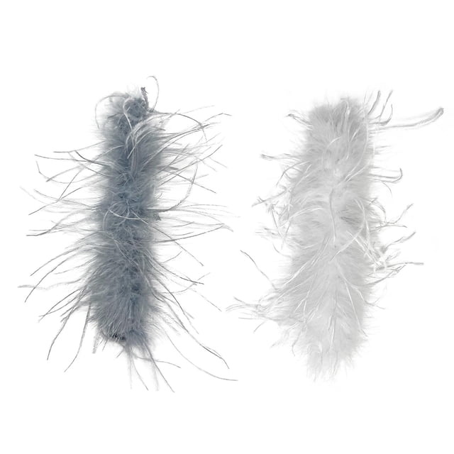 2 uds., pulsera circular Slap, accesorios de pulsera interactivos de plumas de felpa para niños, fiesta de Halloween EstiloI