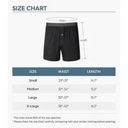 DAVID ARCHY Mens Underwear Bamboo Rayon Boxers for Men Breathable and Cool Mens Boxer Shorts with Button Fly 3 Pack