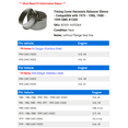 thumbnail image 2 of Timing Cover Harmonic Balancer Sleeve - Compatible with 1979 - 1986, 1988 - 1999 GMC K1500 1980 1981 1982 1983 1984 1985 1989 1990 1991 1992 1993 1994 1995 1996 1997 1998, 2 of 2