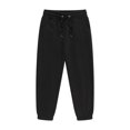 thumbnail image 2 of Fshiont Girls Fleece Lined Leggings Toddler Kids Winter Warm Basic Full Length Pants Black 110, 2 of 4