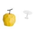 thumbnail image 4 of figura de arte,Escultura de fruta de porcelana decorativa para el hogar.,Estatua de fruta,decoración,adorno,fruta,figurita,oficina,Escritorio redondo de casa de muñecas,Muebles de mesa, 4 of 7