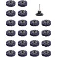 thumbnail image 1 of LAICAIW 20 Packs Quick Change Easy Strip Discs + 1 Pack 1/4 inch Holder for Removes Rust, Cleans Welds, 1 of 7