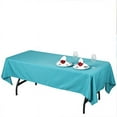 thumbnail image 5 of BalsaCircle 10 Pieces 60" x 102" Turquoise Rectangle Polyester Tablecloths Table Cover Linen, 5 of 5