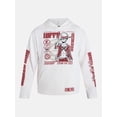 thumbnail image 4 of One Piece Front and Back Puff Graphic Hoodie Sweatshirt, Men's Sizes XS-5XL, 4 of 4