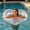 White, variant on PLPPYFS Heart Shape Glitter Inflatable Swim Ring, Extra Thick Anti-Roll Transparent PVC Pool Float with Gold Sequins, Cute Love Floating Tube for Adults Summer Beach Pool Party Photo Prop