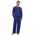 thumbnail image 5 of MINTREUS Couple Pajama Sets Soft PJs Sets for Couples/Women/Men Matching Sleepwear with Pockets, 5 of 6