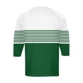 thumbnail image 6 of Men's St. Patrick's Day Henley Shirt Long Sleeve Clover Print Casual Pullover Top, 6 of 7