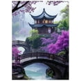 thumbnail image 1 of Puzzle PICKFORU Plum Blossom Dreamscape 1000 piezas para adultos, 1 of 9