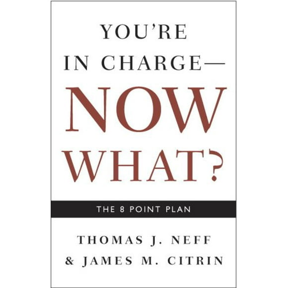 You're in Charge, Now What? : The 8 Point Plan 9781400048663 Used / Pre-owned
