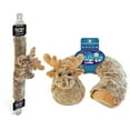 thumbnail image 2 of Super-Soft Plush Neck Pillow and Seat Belt Cover Set (Moose), 2 of 4