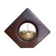 thumbnail image 4 of Campanas de madera para puerta, carillón de viento, decoración de estilo japonés, campanas creativas para puerta de entrada. Marron oscuro, 4 of 9