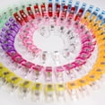 thumbnail image 3 of HLONK Fabric  Sewing  Wonder  Quilters Clips  Assorted Bright Neon Colours  100 PCS, 3 of 5