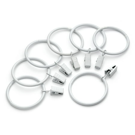 2 Inch Metal Curtain Clip Rings Set Of 14 Walmart Com