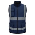 thumbnail image 2 of Yaoyar Reflective Security Safety Vests Heavy Duty with Pockets and Front Zipper Workwear Waistcoat Fishing Waistcoat Without Accessories, 2 of 7