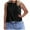 Black, variant on fatyb Plus Size Tank Tops for Women Round Neck Sleeveless T Shirts Loose Plain Summer Casual Blouses