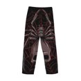 thumbnail image 5 of Balery Spider with Skull print Men's Pajama Pants,Ultra Lightweight Pjs,Lounge Pant-Large, 5 of 9