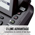 thumbnail image 3 of PANASONIC Link2Cell Téléphone Sans Fil Bluetooth avec Répondeur et 2 Lignes Téléphoniques - 2 Combinés Sans Fil - KX-TG9542B (Noir), 3 of 12