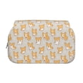 thumbnail image 2 of Disketp Corgi Dog Estuche de Lápices de Doble Capa con Tapa Abatible y Cremallera, Organizador Escolar para Adolescentes y Adultos, 2 of 7