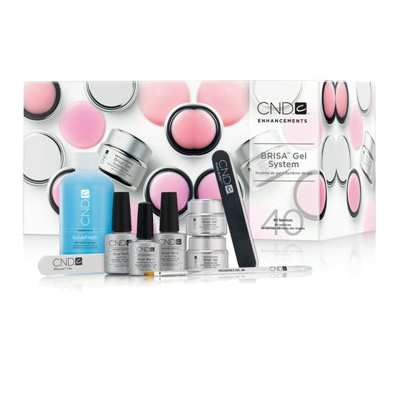 Cnd Cnd Creative Nail Design Brisa Gel System Kit 9ctpk Walmartcom