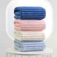 thumbnail image 2 of Nvzi 2 Pcs Soft Bath Towels Large, grey Fluffy Bath Towels for Bathroom, 70x140cm - Ultra Soft Coral Fleece Towels, Highly Absorbent & Durable Bath Towel Set, Ideal for Daily Use & Home.Style A, 2 of 4