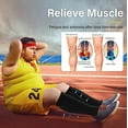 thumbnail image 4 of 3 Pairs Plus Size Compression Socks for Women Men 20-30 mmHg 2xl 3xl 5xl , Wide Calf High Tights Long SocksStockings Best Support for Circulation, Running, 4 of 7