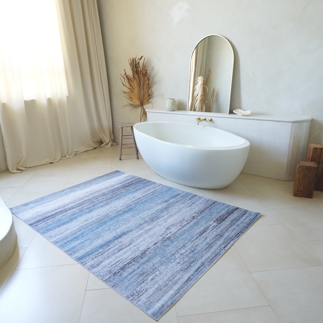 Rug Branch Emir Collection Modern Abstract Water-Repellent Area Rug