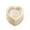 Heart, variant on Fluted Jam Cookie Press Mold 3.15 Inches Lotus Flower Shape Baking Mold Kitchen Tool for Filled Cookies Pastries and Seasonal Desserts
