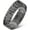 Light Gray, variant on Magnetic Bracelets for Men, Stainless Steel Bracelets with 3X Magnets，8.6inches（22cm）