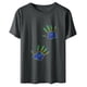 thumbnail image 4 of Camiseta holgada de manga corta con estampado de mueca retro para hombre y mujer Pompotops hfajkhk138908, 4 of 8