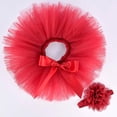 thumbnail image 1 of JFBUJC Newborn Baby Tutu Skirt & Headband Set, 1 of 5