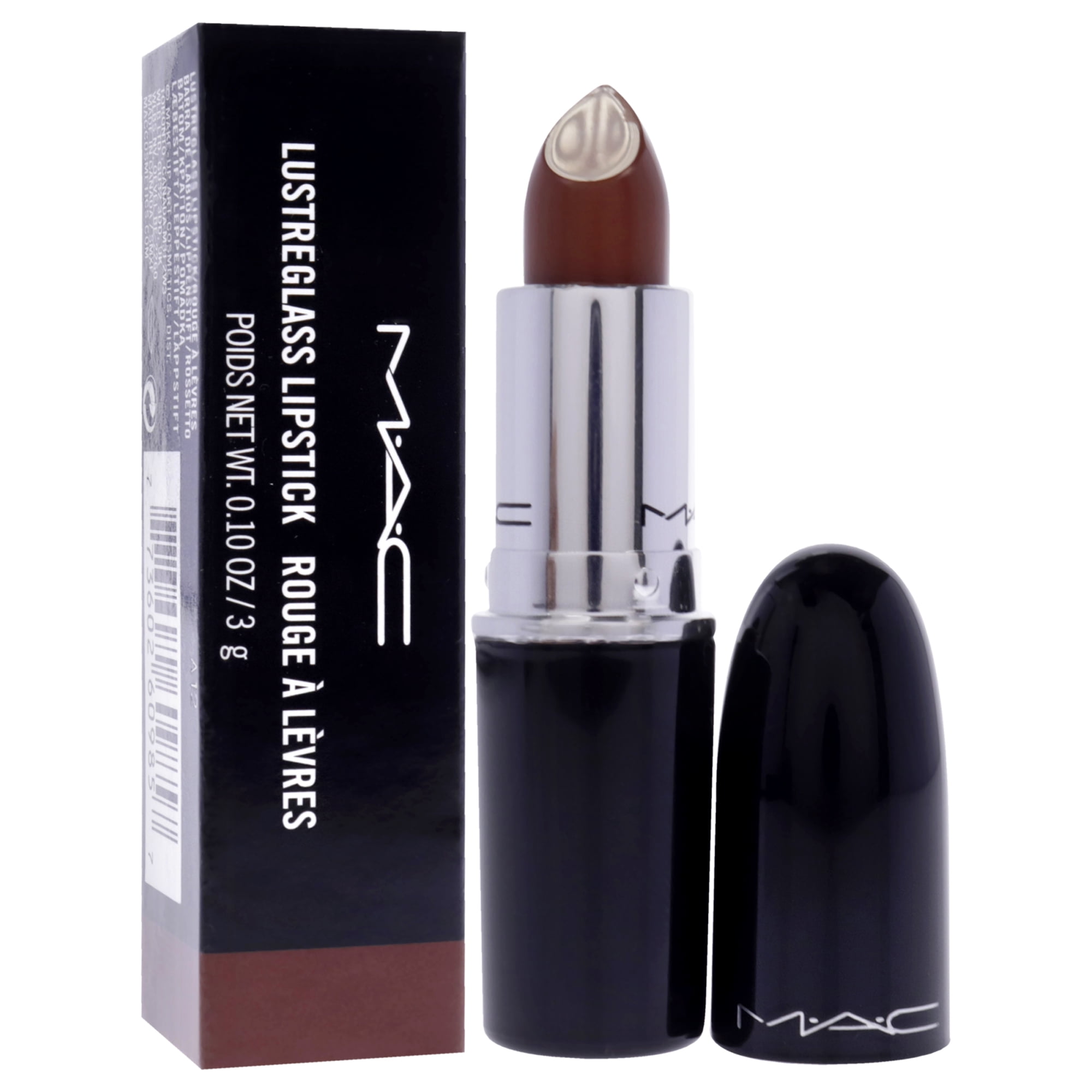 MAC Lustreglass Lipstick - 554 Cant Dull My Shine , 0.1 oz Lipstick