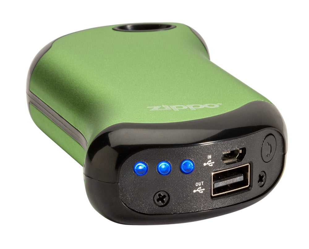 Zippo Green Heatbank 9s Rechargeable Hand Warmer
