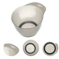 thumbnail image 3 of Unique Bargains 1 Set Durable Hair Dye Color Bowl Kit for Bathroom Vanities Gray Plastic, 3 of 4